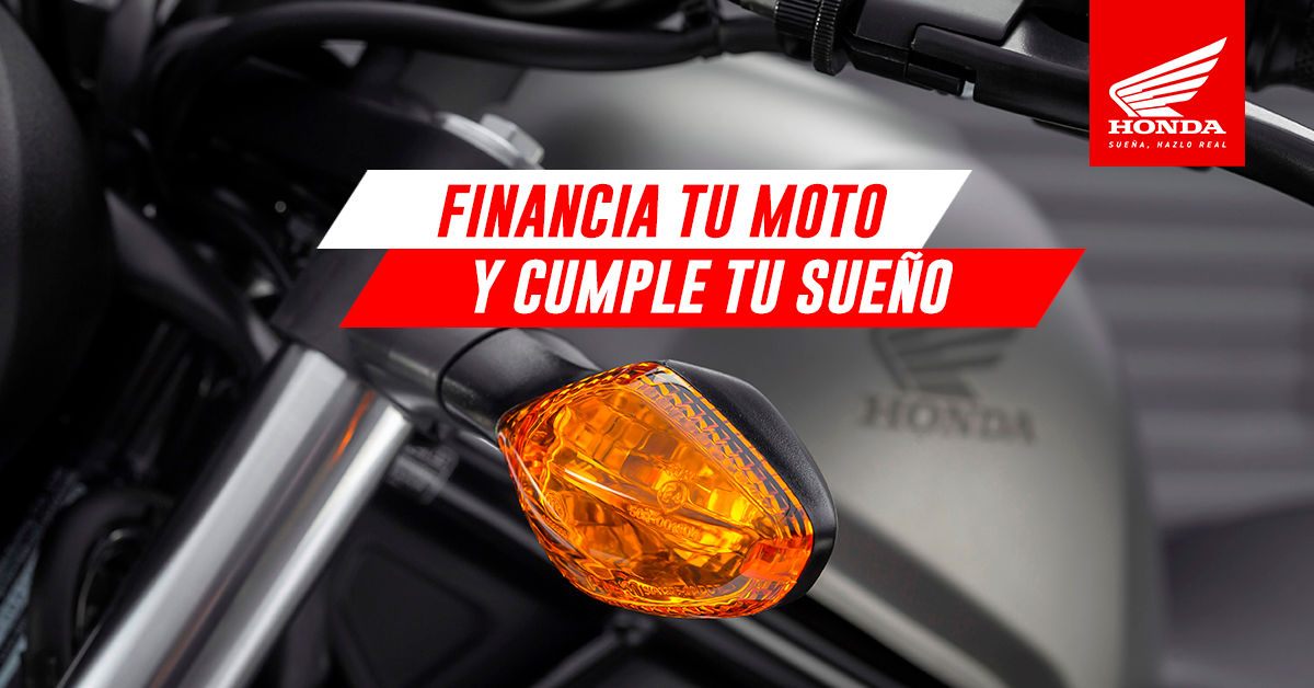 ¿Cómo financiar una moto Honda?