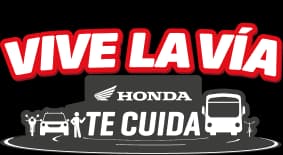 Vive la vía. Honda te cuida.