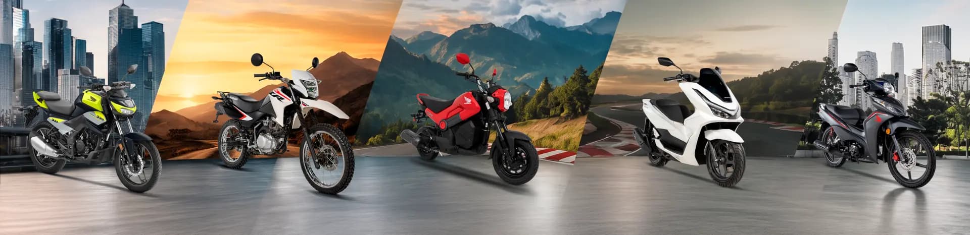 Banner Motos Honda