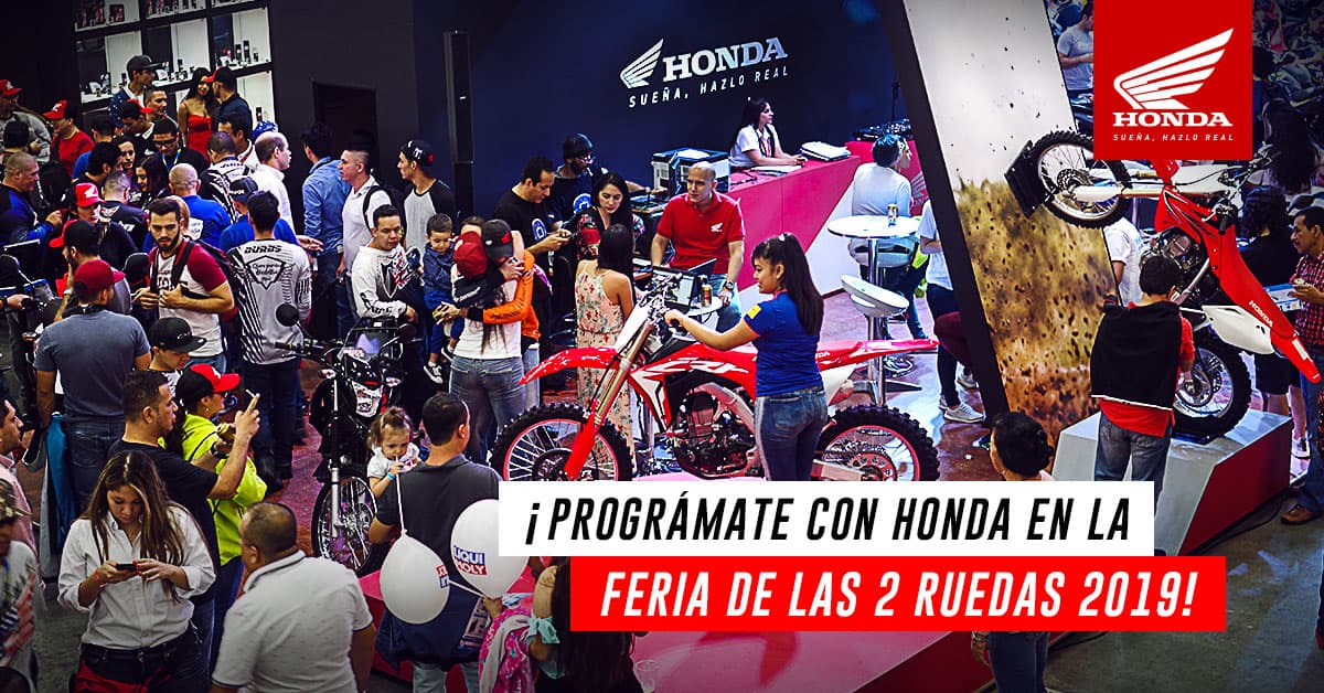 Prográmate con Honda en Feria de las 2 Ruedas 2019