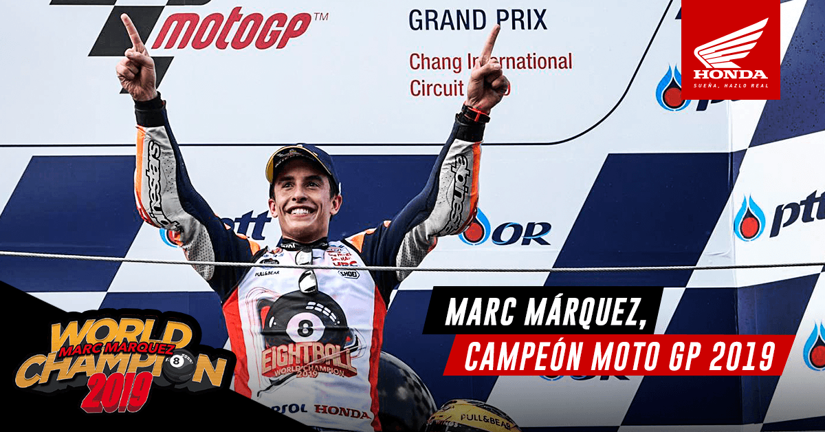 UNA VEZ MÁS: MARC MÁRQUEZ CAMPEÓN