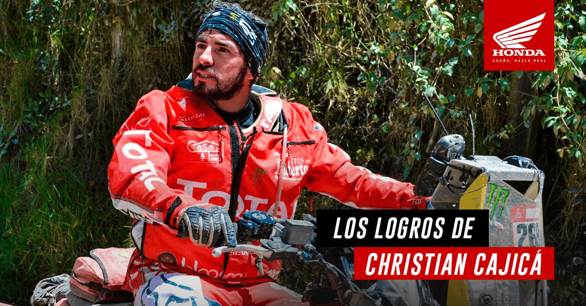 Christian Cajicá: agua, montañas y Dakar