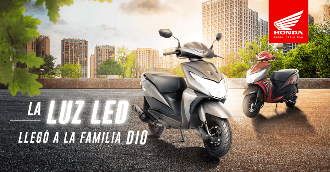 Honda DIO DLX, se renueva para ti