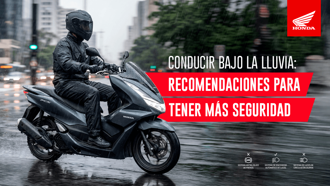 Qué hacer al conducir bajo la lluvia para evitar accidentes