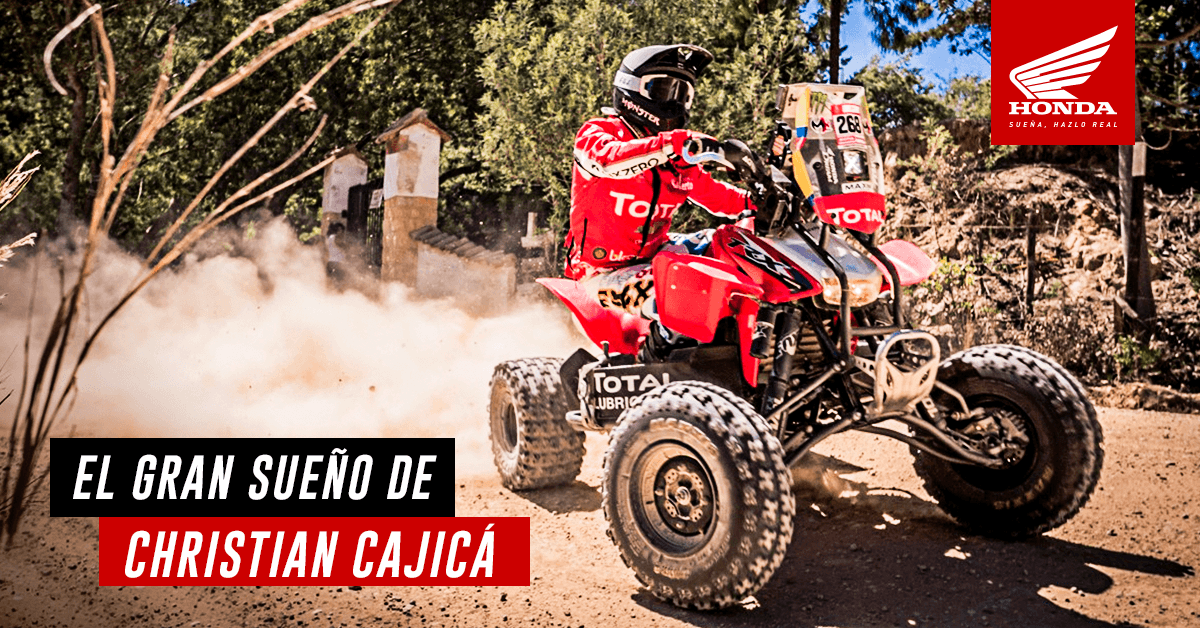 Christian Cajicá: vida, familia y Dakar