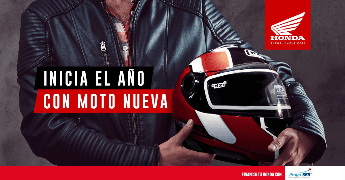 Inicia el año con moto nueva