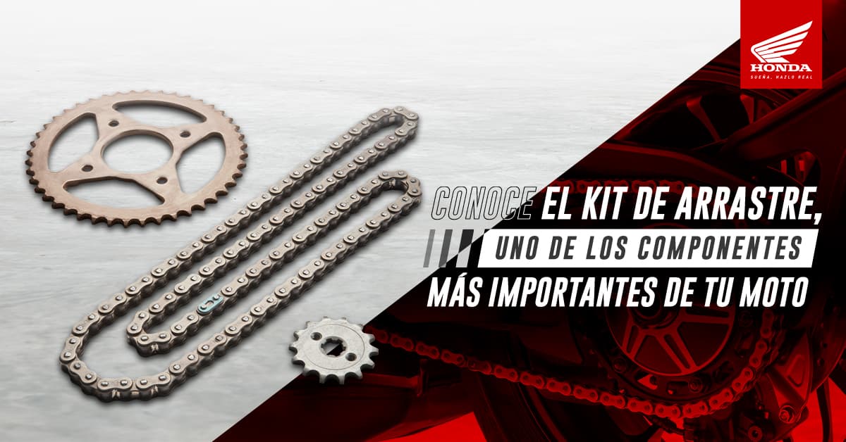 KIT de arrastre: ¿Qué es y por qué es tan importante para una moto?