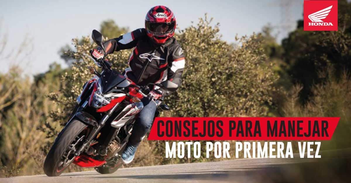5 consejos para manejar moto por primera vez