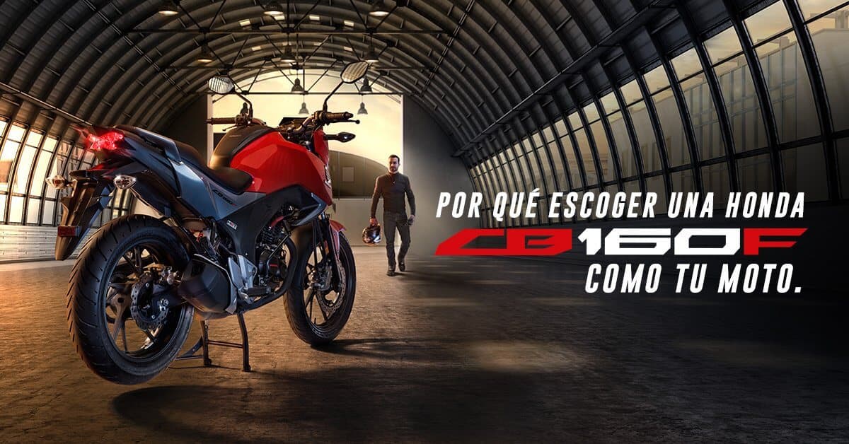 ¿Por qué escoger la CB 160F?