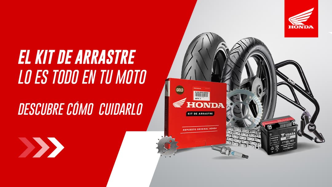 Kit de arrastre para motos: función, cuidados y recomendaciones clave