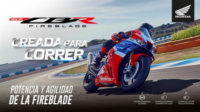 La leyenda creada para correr ya está en Colombia: conoce la nueva CBR1000 RRR Fireblade