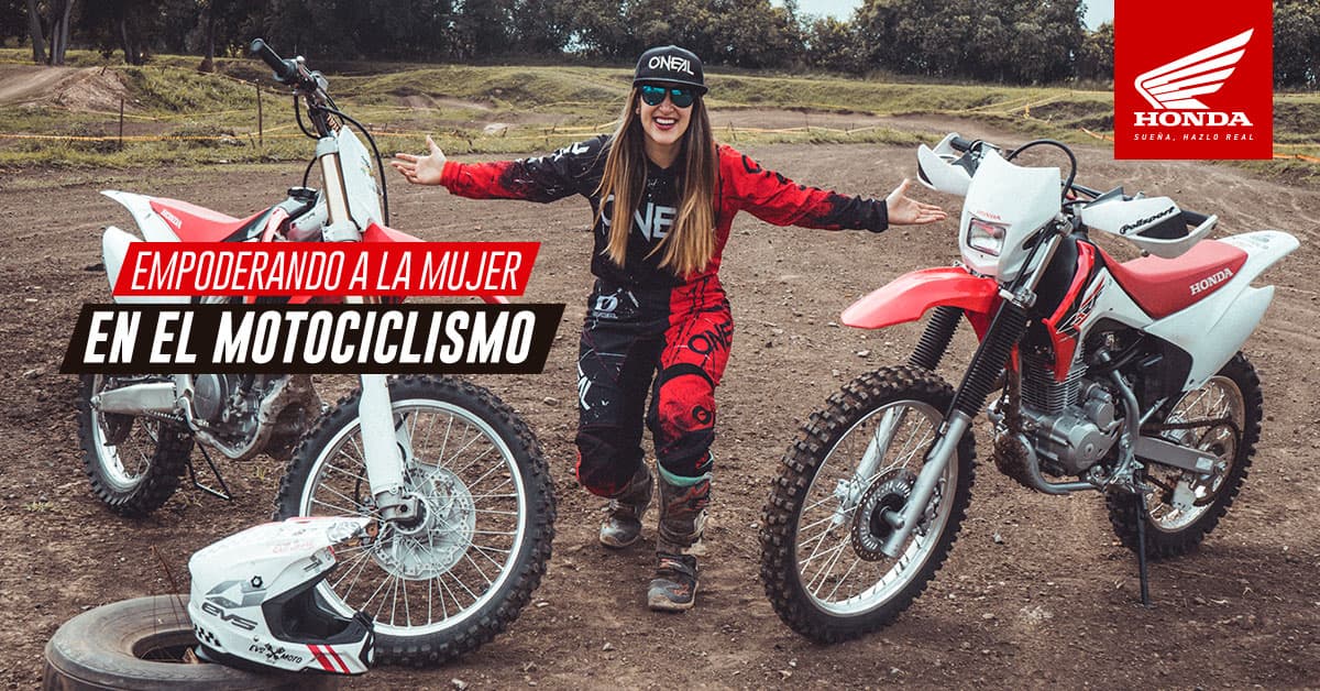 Adriana Hinestrosa, una empoderada del motociclismo