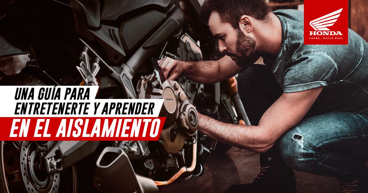 Guía para cuidar de tu moto en la cuarentena