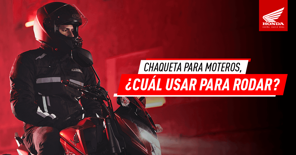 Chaqueta para moteros, ¿cuál usar para rodar?