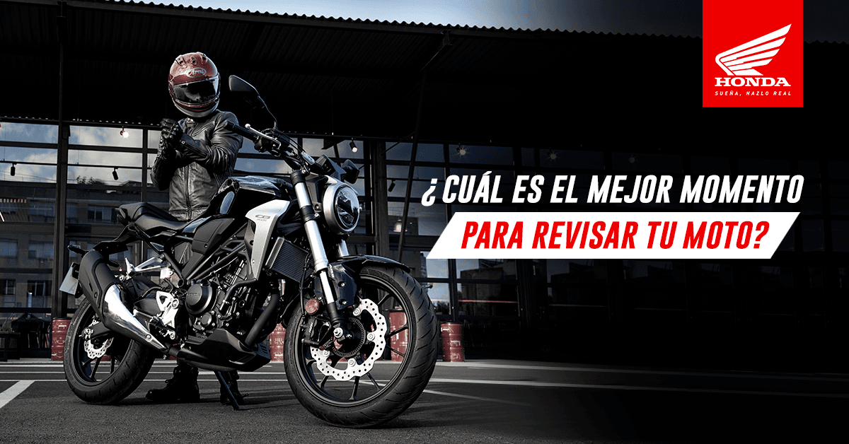 ¿Cuál es el mejor momento para revisar tu moto?