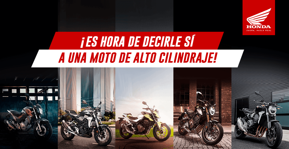 ¿Eres motero experto? Estas motos de alto cilindraje son para ti