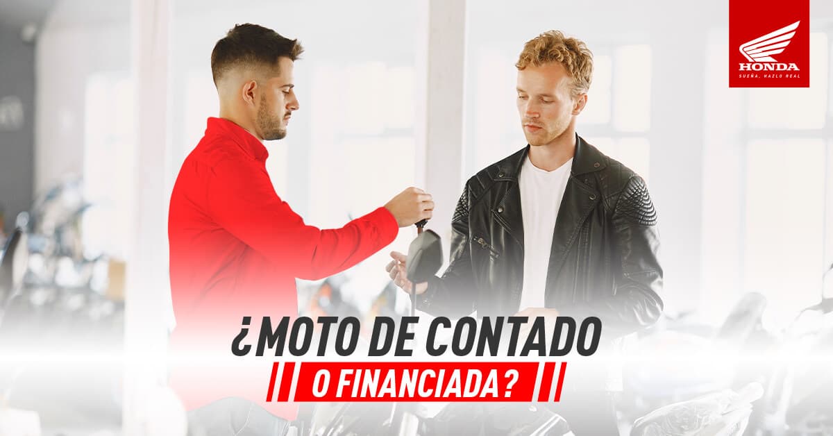 Comprar de contado o financiar una moto, ¿cuál es mejor opción?