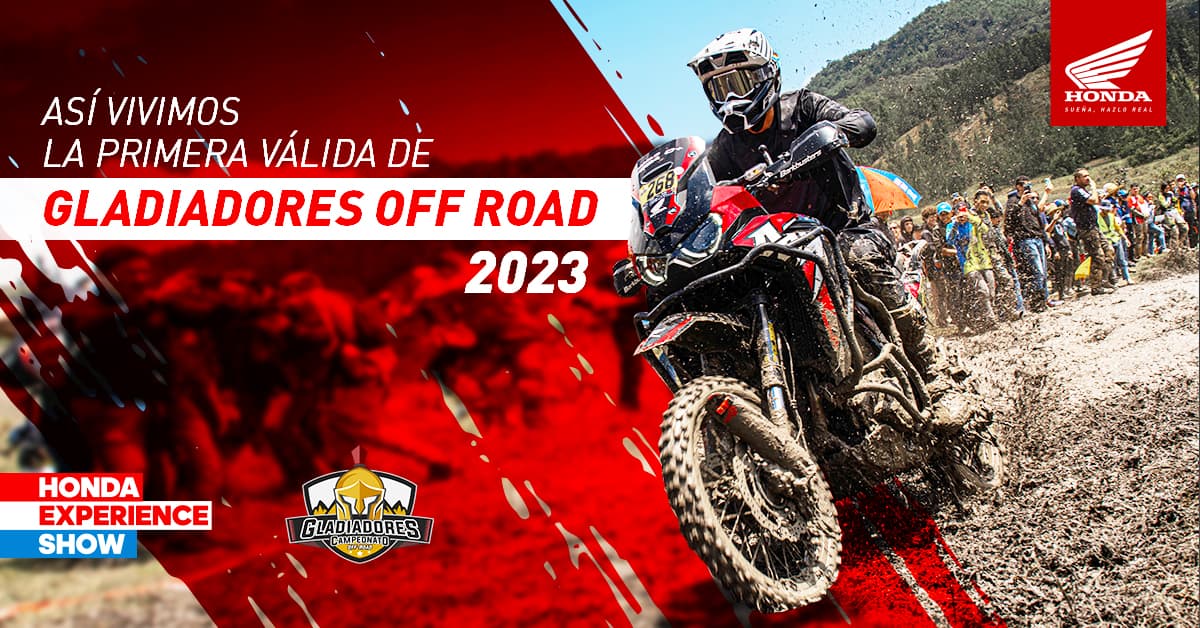 Gladiadores off road 2023: primera válida llena de emociones