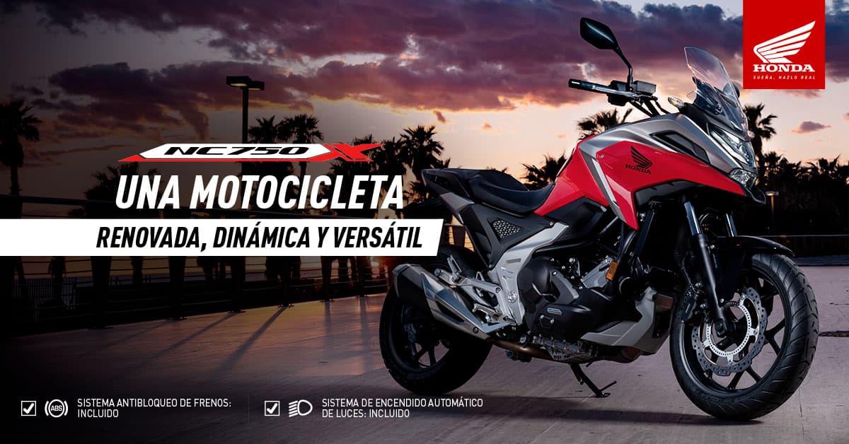 Honda NC 750XD: una motocicleta renovada, dinámica y versátil