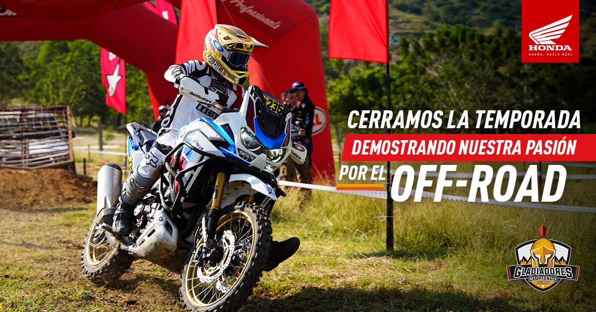 Conquistamos el podio en la IV y última válida del año de Gladiadores Off-Road