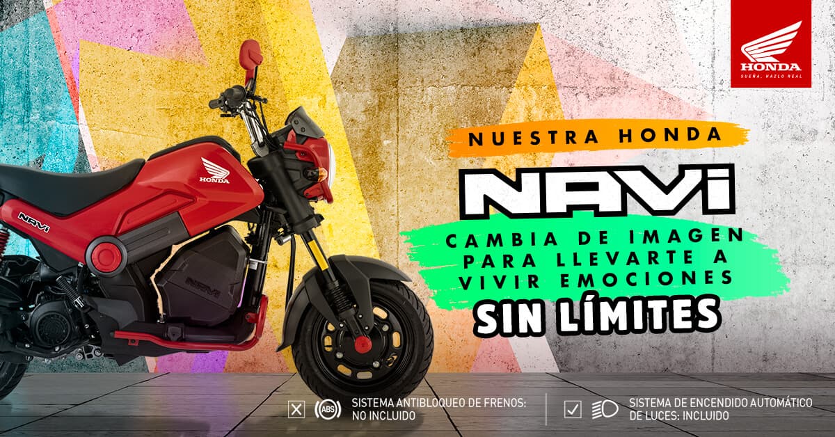 Conoce el nuevo cambio de imagen de la Honda NAVI