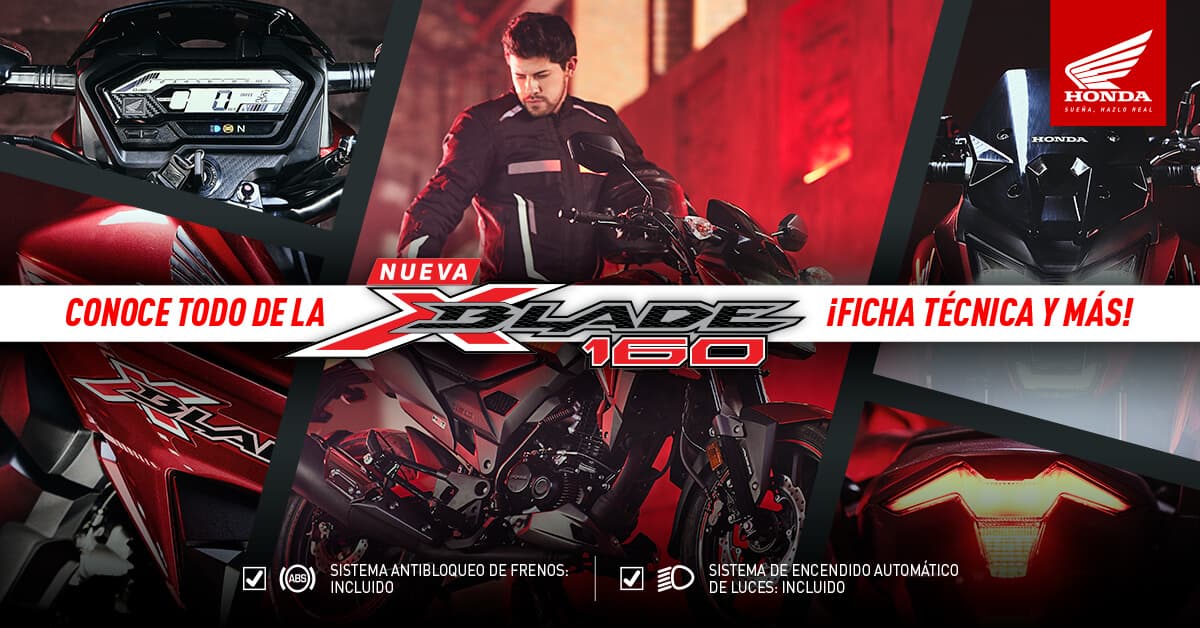 Conoce todo de la X-Blade160: Ficha técnica y más