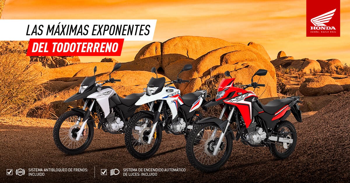 Conoce todas las versiones de nuestra doble propósito XRE 300
