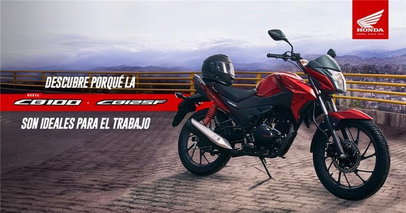 CB 100 Y CB 125F: motos de confianza y resistencia para trabajar