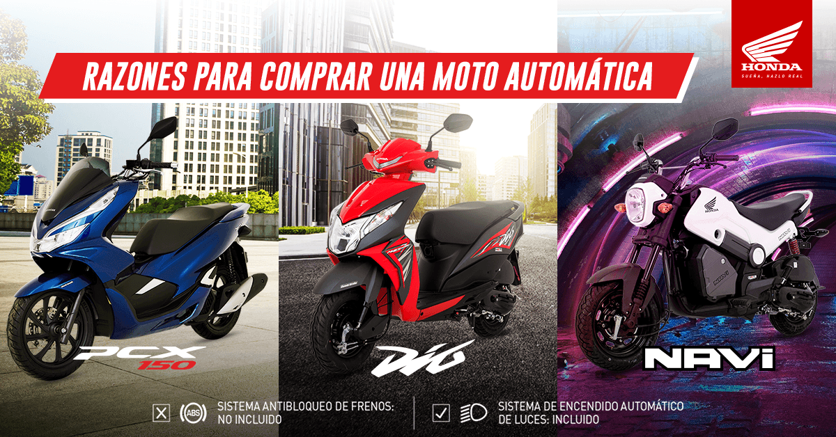 Ventajas de rodar en una moto automática