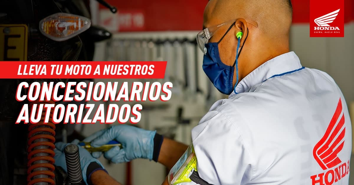 ¿Por qué realizar la inspección de tu moto en los talleres Honda?