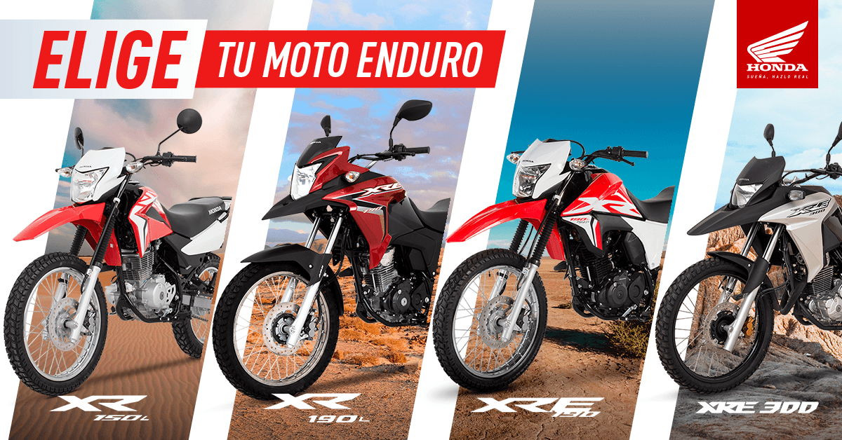 Motos enduro para disfrutar cualquier camino