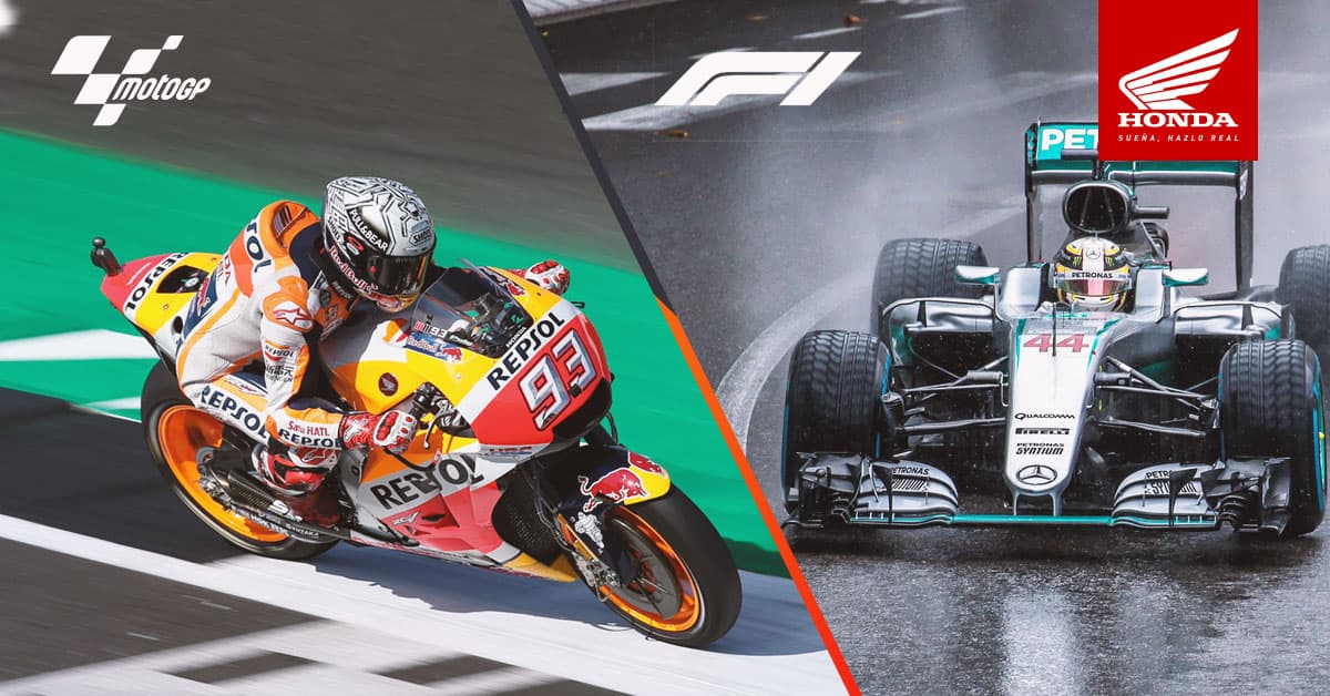 Moto GP Vs F1: Marc Márquez reta a Lewis Hamilton