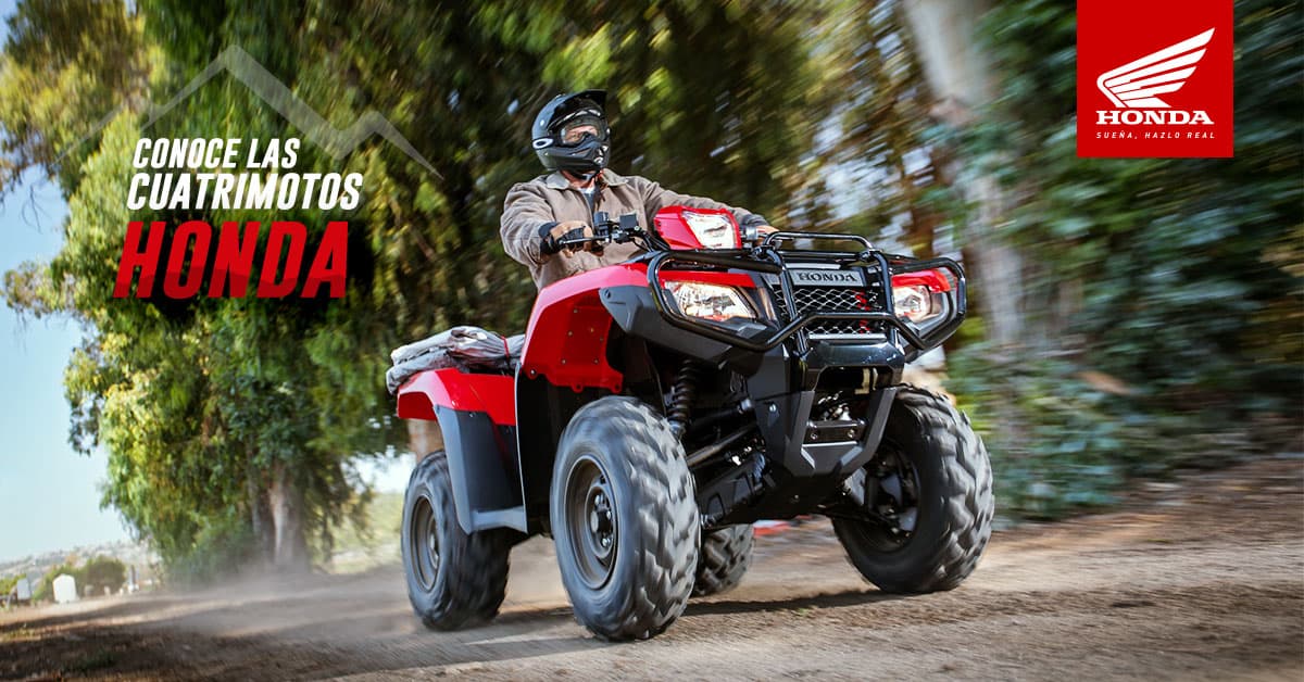 El mundo de las cuatrimotos Honda
