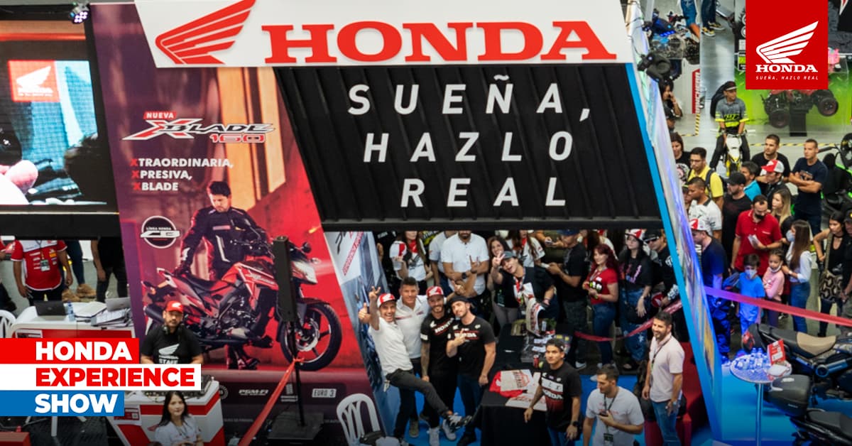 Volvió el Honda experience show a la feria de las dos ruedas