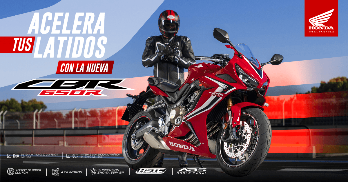 Acelera tus latidos con la nueva CBR 650R