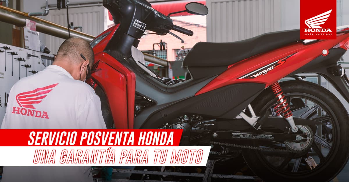 Servicio posventa Honda: una garantía para tu moto