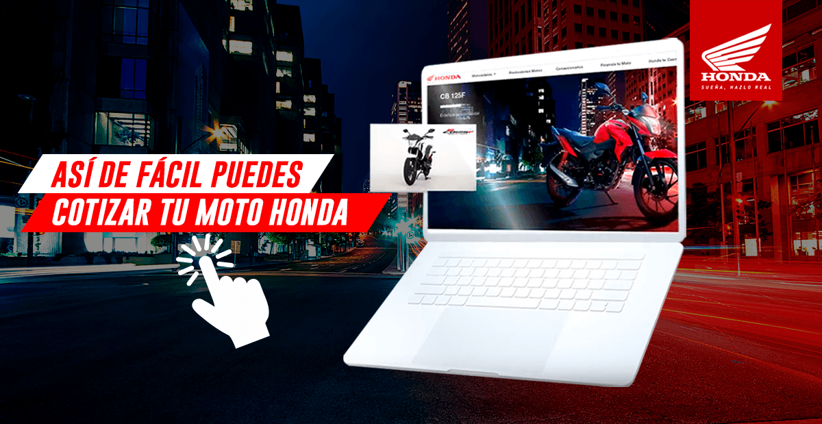 Pasos para cotizar tu moto Honda