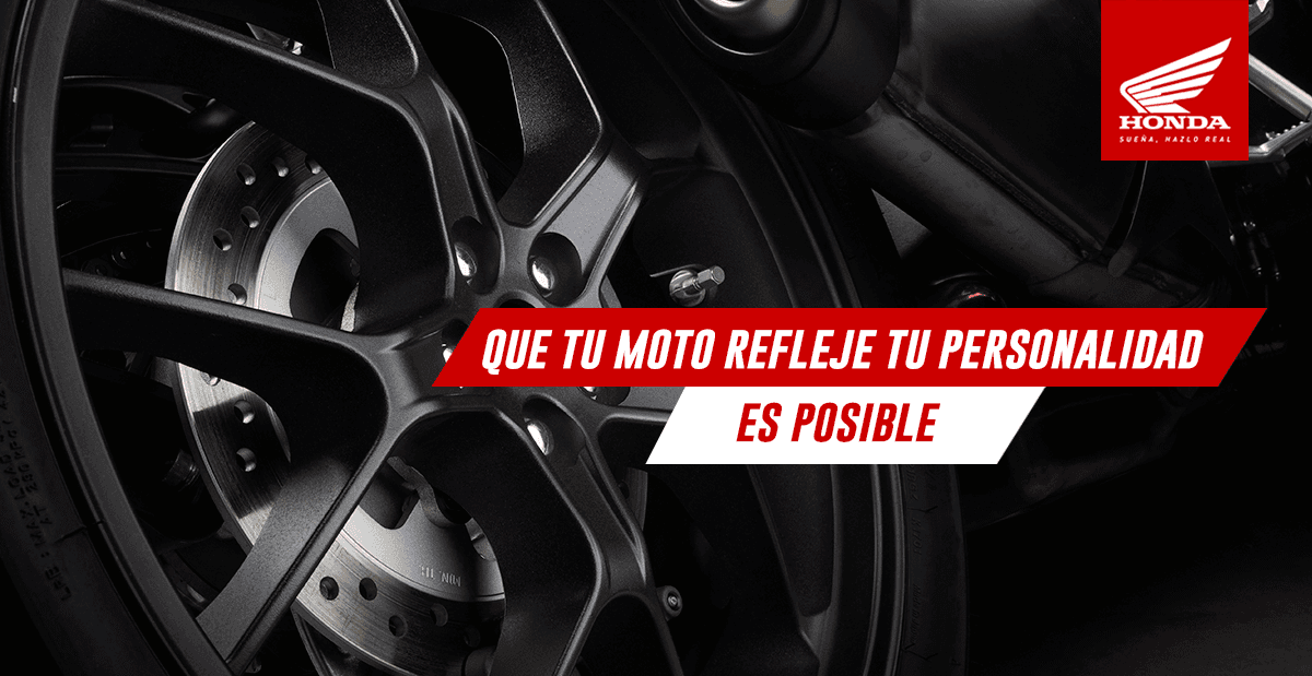 ¿Quieres que tu moto luzca fuera de lo común? Conoce la personalización de llantas y rines