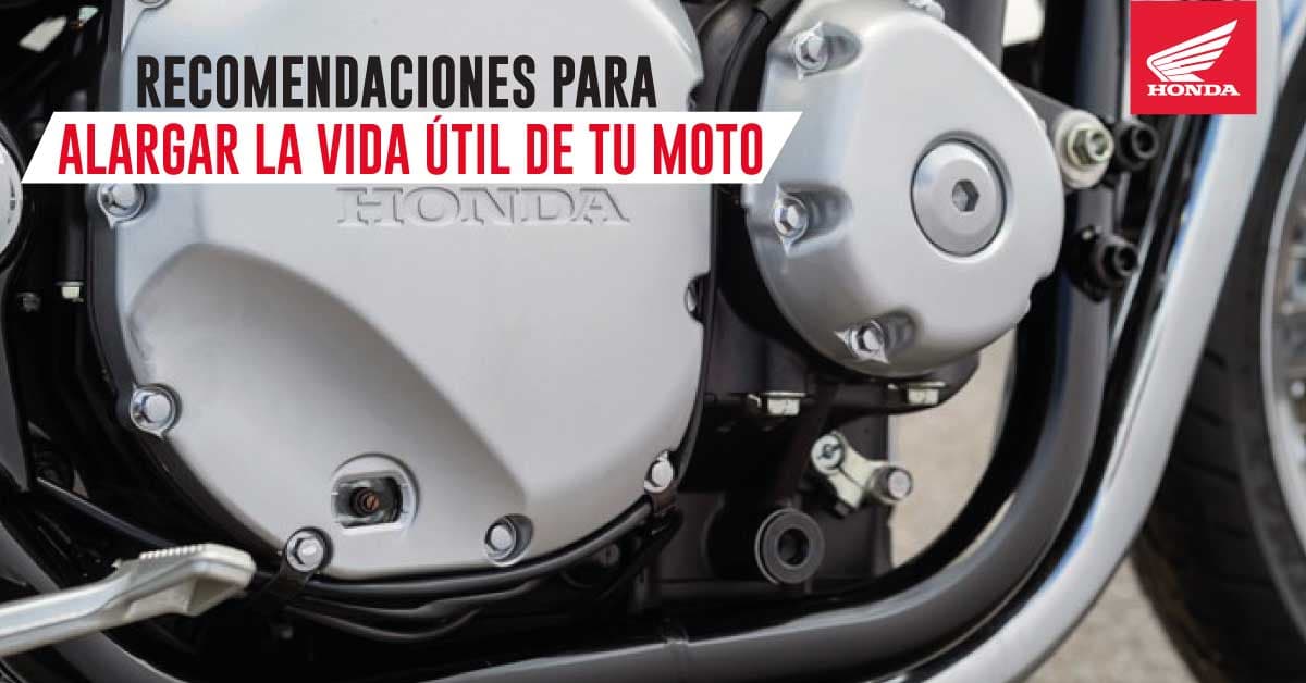 Alarga la vida útil de tu moto con estas recomendaciones