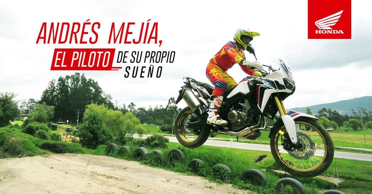 Andrés Mejía, el piloto de su propio sueño