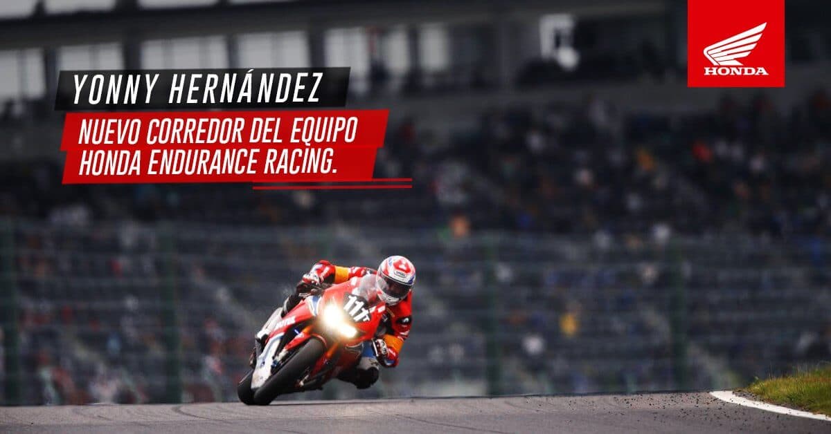 Colombia presente con Yonny Hernández en las 8 horas de Suzuka