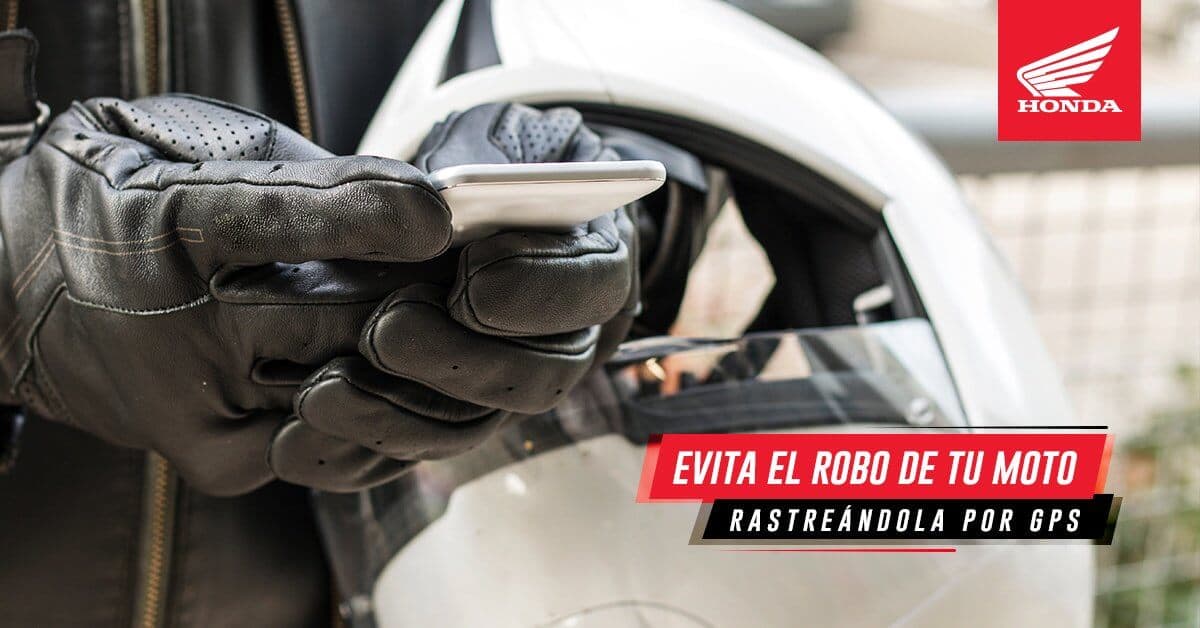 GPS para motos, rastreo satelital y otras medidas de seguridad electrónicas