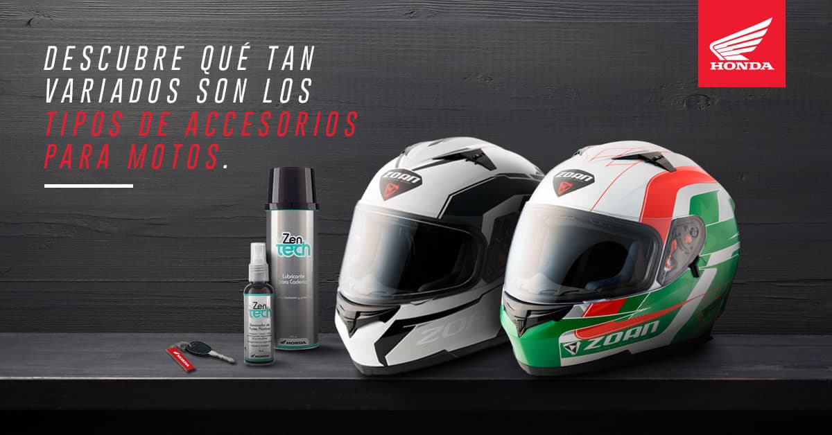 Gusto y estilo con accesorios para motos