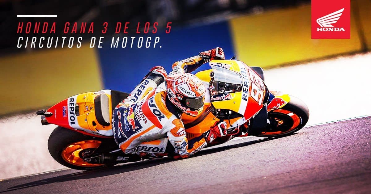 Honda gana 3 de los 5 circuitos de MotoGP 2018