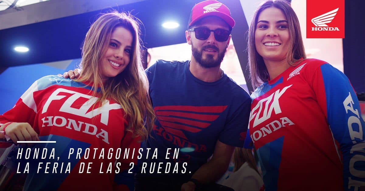 Honda, protagonista en la feria de las dos ruedas del 2018