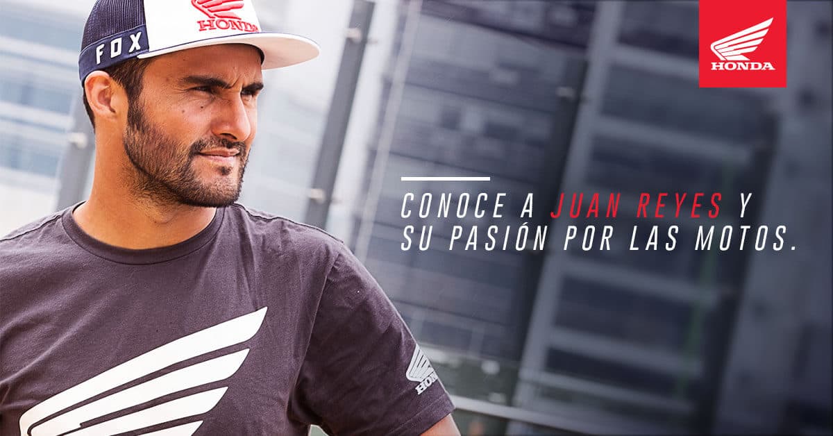 Juan Esteban Reyes, un eterno apasionado por las motos y la aventura