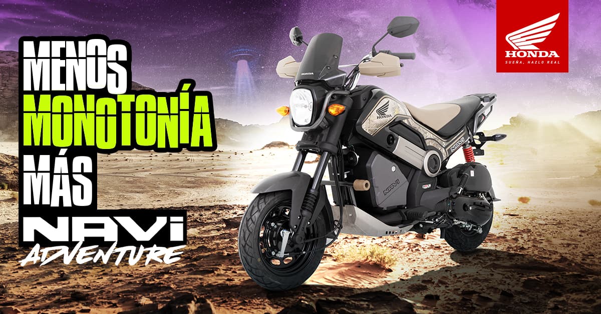 Honda NAVI Adventure, te acompaña en tus aventuras