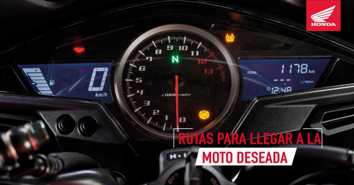 Rutas para llegar a tu moto deseada