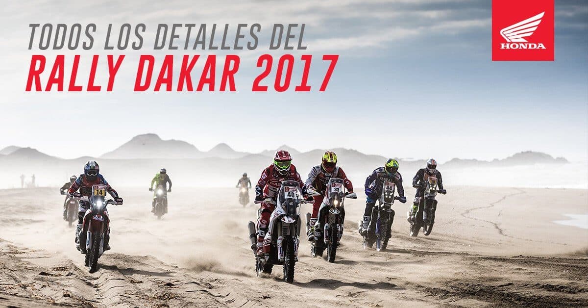 Te contamos los detalles del rally dakar 2017