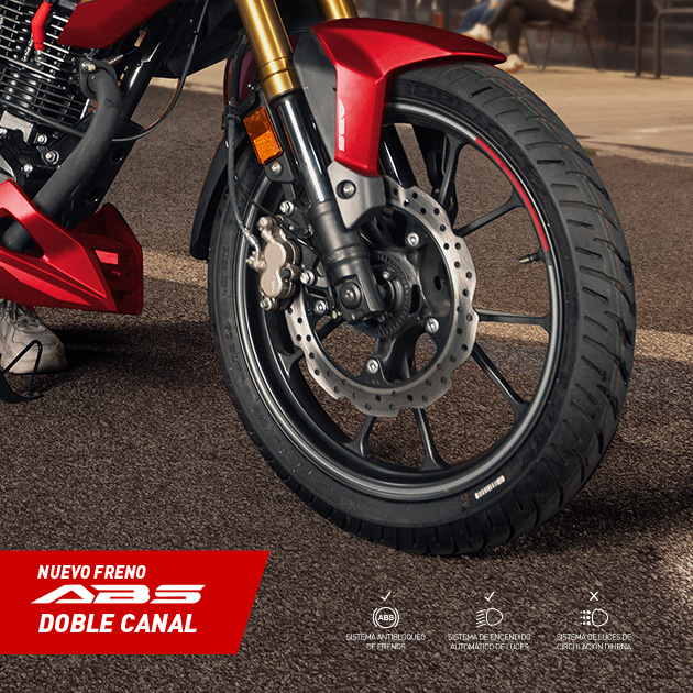 Frenos abs moto honda